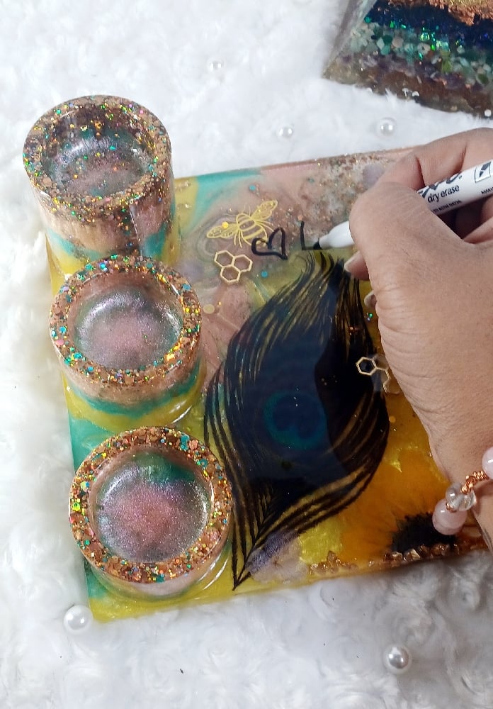 Image of Tea Light Dry Erase Board 