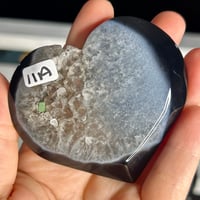 Image 2 of Black Agate Hearts ($10-$11)
