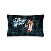 Image 2 of Chibi Lightning Marval 12x20 Pillow
