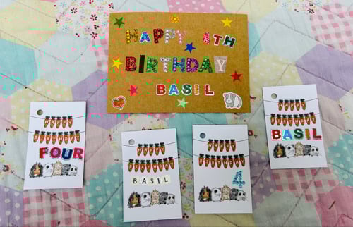 Image of Special individual note and or personalisation of order