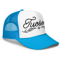 Image 10 of Tucson C/S Black Foam trucker hat