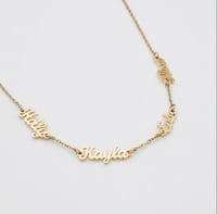 Image 4 of Multi-Name Necklace