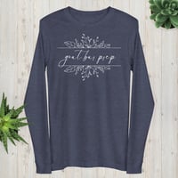 Image 2 of Cursive Women's Long Sleeve Tee (Multiple Colors)