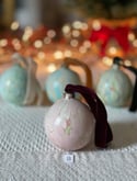 Marbled Ornaments - Noel