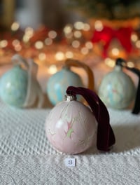 Image 4 of Marbled Ornaments - Noel