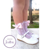 Image 1 of lace bow socks 