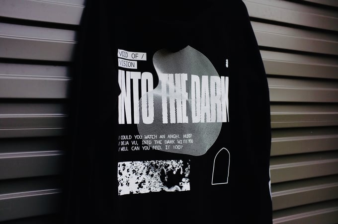 Image of INTO THE DARK HOODIE