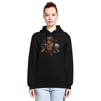 Image 4 of Realistic Hellfish Clover Unisex premium mid-weight hoodie