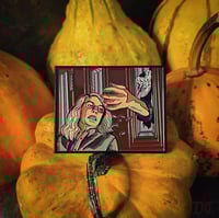Image 1 of Michael Grabs Laurie enamel pin