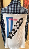 Vintage Blue/Black Flannel Shirt Duran Duran