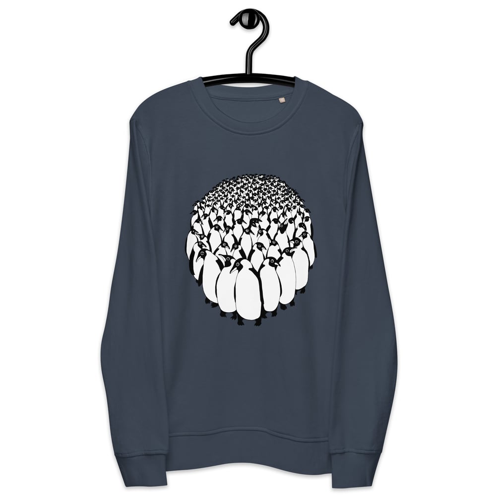 Unisex organic sweatshirt: Penguines