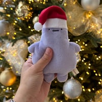Image 1 of Santa Grimace (removable hat)
