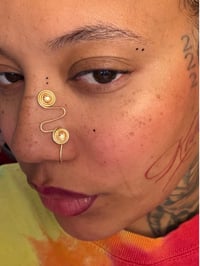 Image 2 of Celestial Aura Nose Cuff
