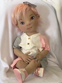 Image of Alyssa, 32” Pink Haired Toddler