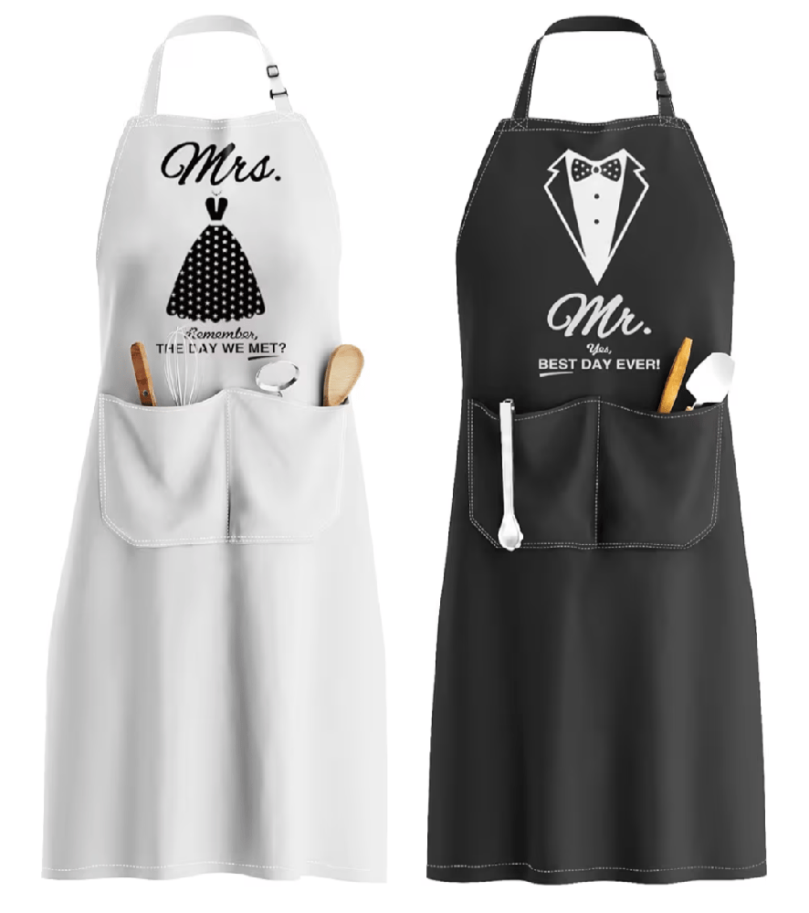 Image of Couple's Apron Set