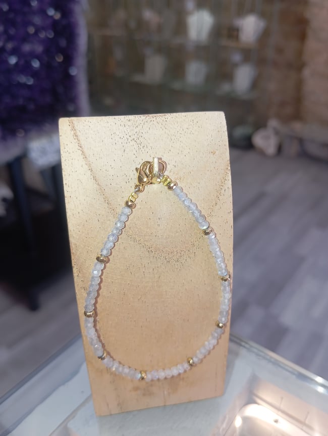 Bracelet labradorite 4