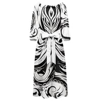 Image 3 of Women's Off Shoulder He'e Print Dress