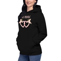 Image 2 of Unisex cupid hearts Hoodie
