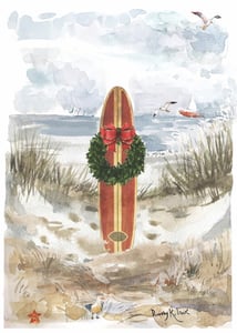 Image of Winter Surf Holiday Cards