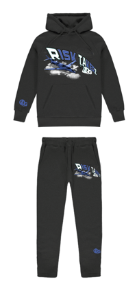 Image 1 of RISK TAKERZ 2.0- BLACK TRACKSUIT