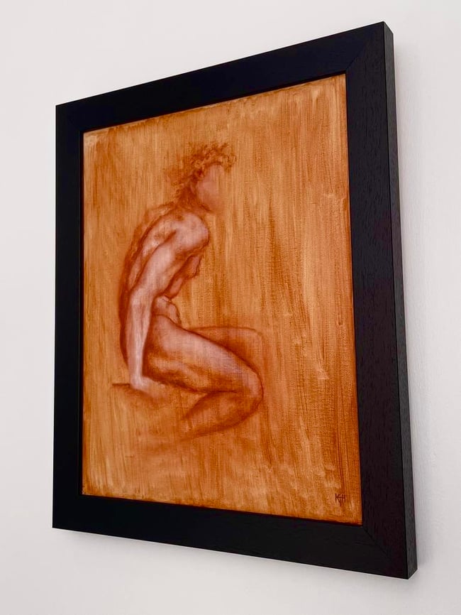 Sistine Ignudo #1 (Michelangelo Studies)