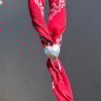 Image 1 of HEART SCARF SLIDE 