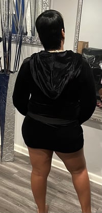 Image 2 of Baby Phat Velour Skort Set