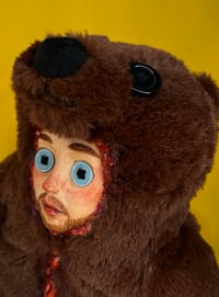 Image 3 of Christian Bear Suit Midsommar Plushie
