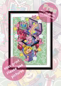 Image 1 of Console print miss printed