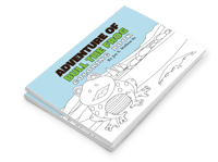 Image 2 of Adventure of Bull The Frog (coloring book)