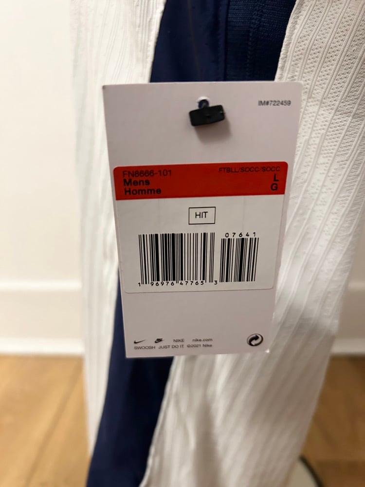 Image of Tottenham Hotspur “VAN DE VEN 37” Vaporknit 2024/25 Home Europa Final Shirt,  L