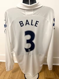 Image 3 of Tottenham Hotspur “BALE 3” 2011/12 Match Issue Long Sleeve Home Shirt + patches (XL)