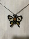 Butterfly bee pendant 