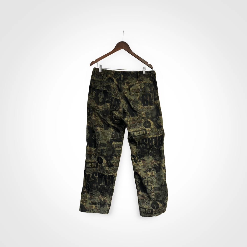 Image of Hysteric Glamour Army AOP Cargos