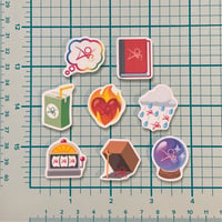 Image 3 of Fanfic Emoji Mini Stickers