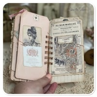 Image 8 of handmade tag junk journal booklet