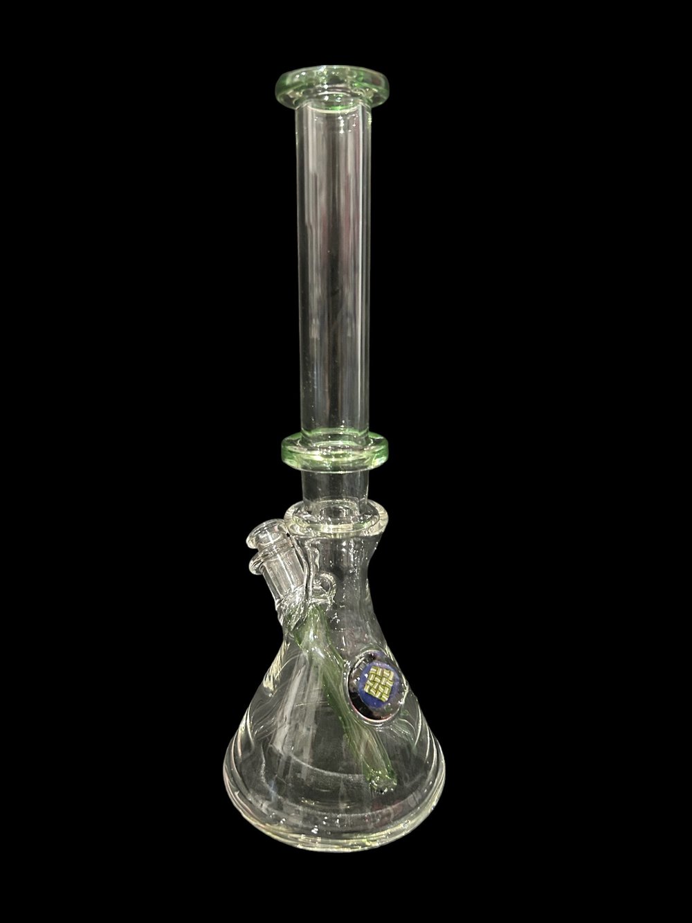 Image of Accented Millie worked 13 inch beaker bong