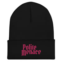 Image 5 of Polite Menace Cuffed Beanie cap