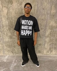 Image 4 of "Motion Makes Me Happy" Oversized Tee