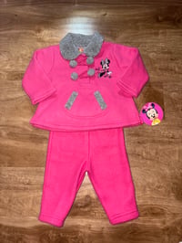 baby minnie sweat set 