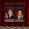 Twin Peaks enamel pin set