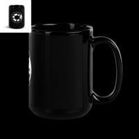 Image 3 of Black Glossy Mug