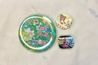 Image 4 of 58mm collage pins