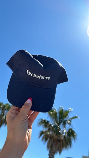 Gorra Vacaciones Azul