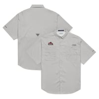 Crawfish Mafia Men’s Columbia short sleeve button shirt