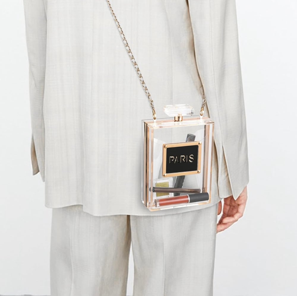 Image of perfume bottle junk  purse