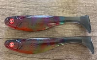 Image 2 of 5” Custom Hand Pour Swimbait with hookslot #5170
