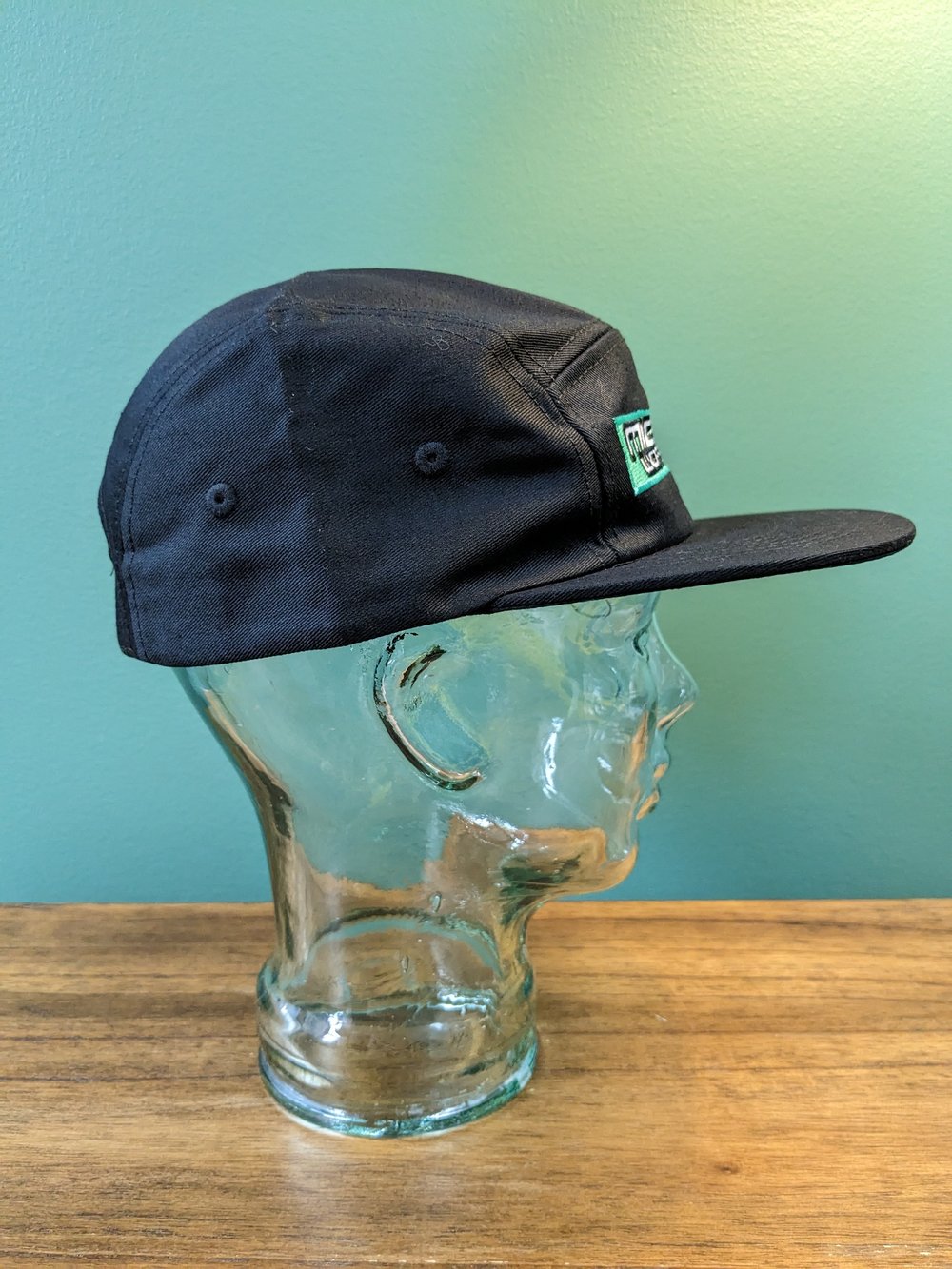 Image of Black MW hat - Grass Green 