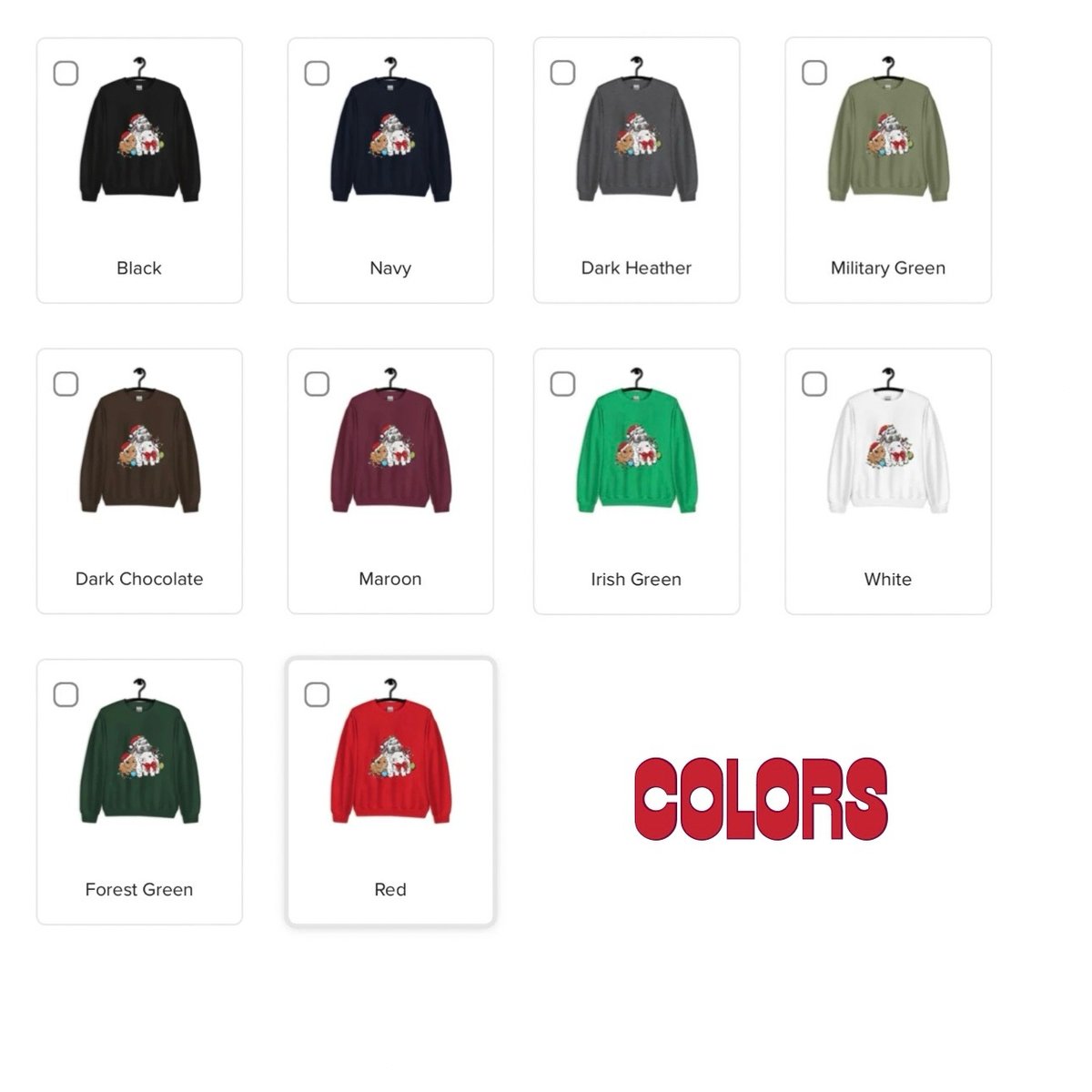 Image of Blumollo Santa Sweatshirt - Limited Holiday Edition