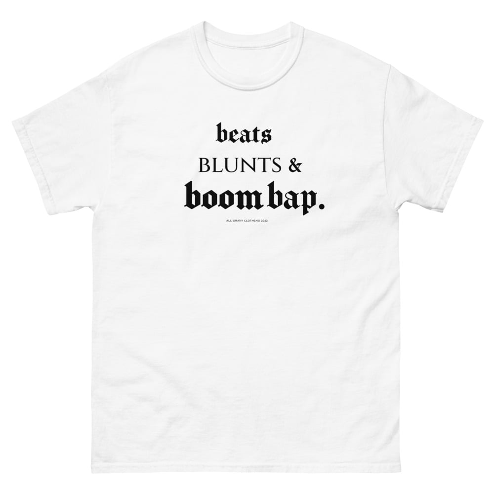 Beats - Blunts & Boombap - Men's heavyweight tee 